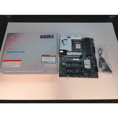【前橋ｲﾝﾀｰｱｶﾏﾙ店】中古  MSI B860 GAMING PLUS WIFI (B860 1851 ATX DDR5) 175460 