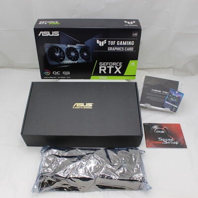 【通販センター】中古  ASUS TUF-RTX3080-O10G-V2-GAMING（RTX3080 10GB） 3480039549 
