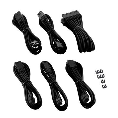 CableMod  CM-PCAB-BKIT-NKK-3PK-R (ケーブル延長キット ブラック) 