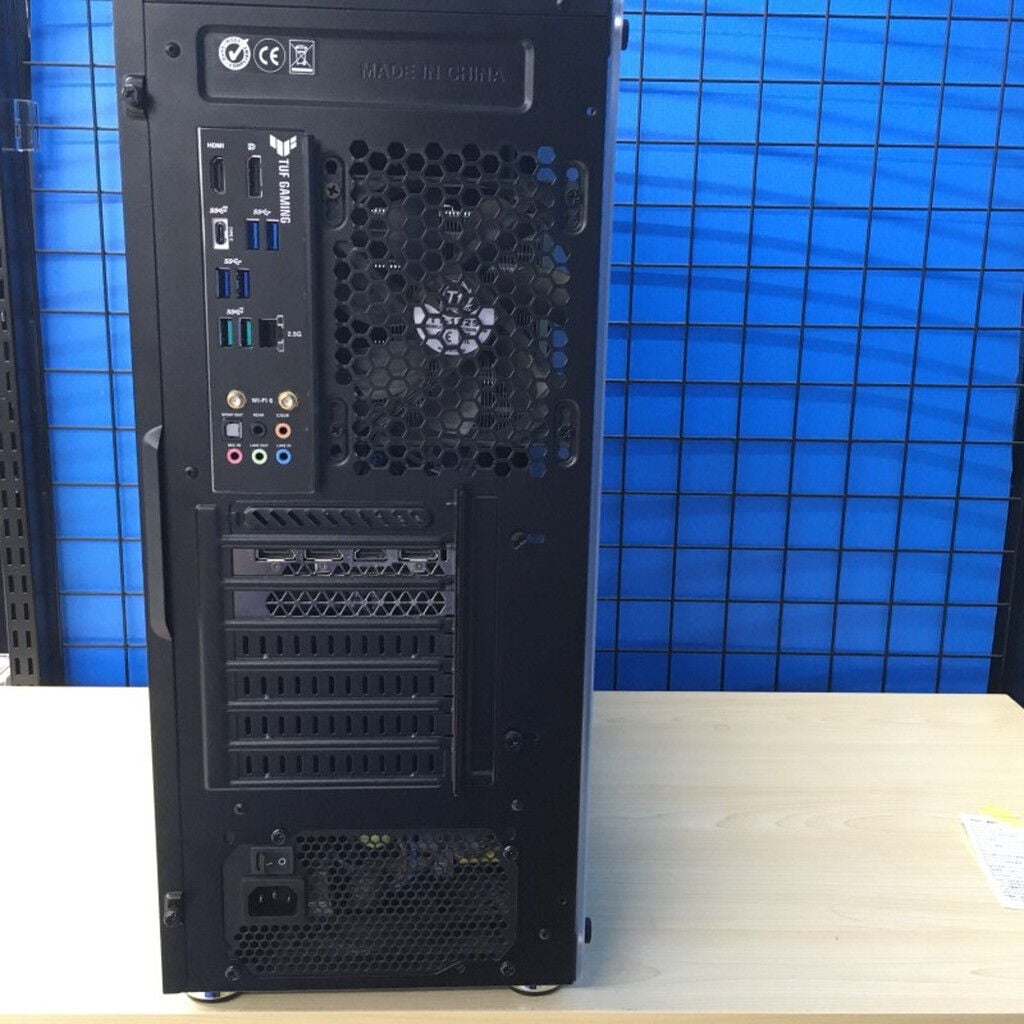 中古 自作パソコン (i5 12400F/32GB/SSD500GB/HDD4TB/GTX1660Ti