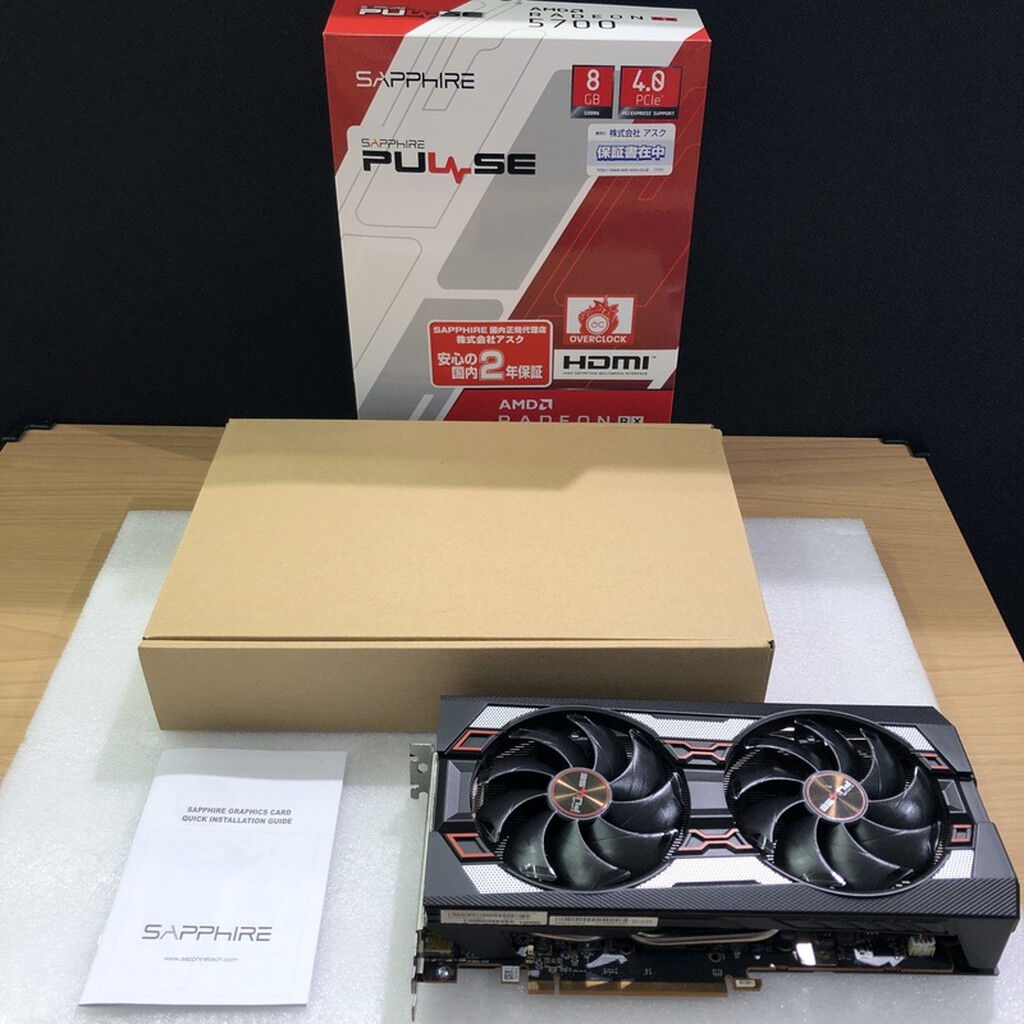 SAPPHIRE PULSE Radeon RX 5700 8G 中古 動作品 中古】SAPPHIRE PULSE RADEON RX 5700 8G(11294-01-20G) RX5700