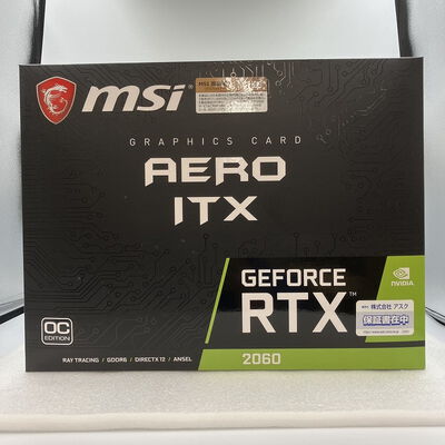 【新潟店】中古  MSI GeForce RTX 2060 AERO ITX 6G OC 3290006678 