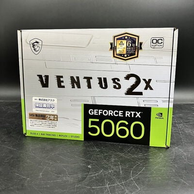 【大須店】中古  MSI GeForce RTX 5060 8G VENTUS 2X OC WHITE 188977 