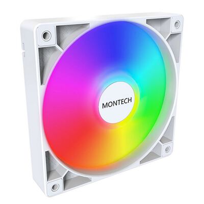 MONTECH  GF120 ARGB PWM White Single Pack 