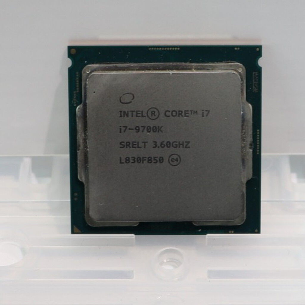 中古 INTEL Core i7 9700K (1151/3.60GHz/12M/C8/T8) 138481 （321370