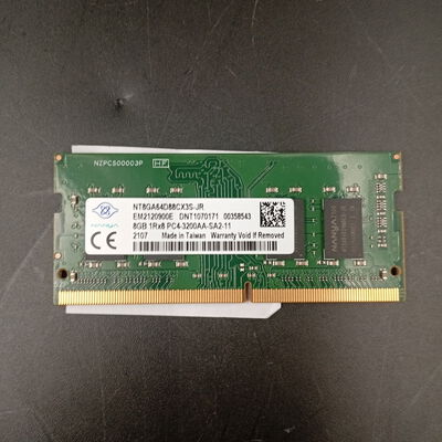 【大須店】中古  PC4-25600 8GB ノート用 158771 
