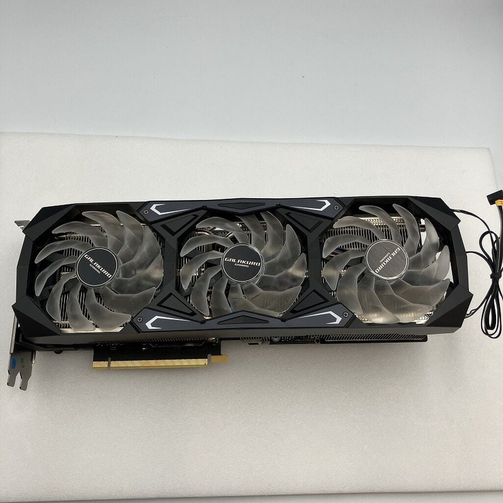 中古 【LHR版】玄人志向 GG-RTX3080-E10GB/TP/LHR (RTX3080 10GB