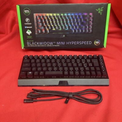 【千葉店】中古  Razer BlackWidow V3 Mini HyperSpeed JP Green Switch （RZ03-03891700-R3J1） 3250006175 