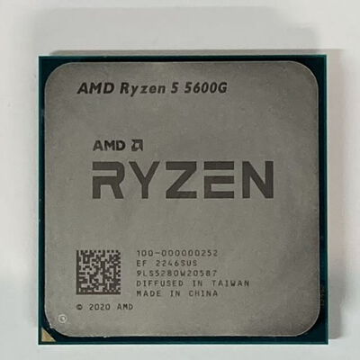 【八王子店】中古  AMD Ryzen 5 5600G (AM4/3.9GHz/19M/C6/T12/65W) 146740 