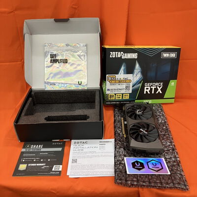 【なんば店】中古  ＺＯＴＡＣ　ＧＡＭＩＮＧ　ＧＥＦＯＲＣＥ　ＲＴＸ３０５０　Ｔｗｉｎ　Ｅｄｇｅ　８ＧＢ　１２８ＢＩＴ　ＧＤＤＲ６ 3280021237 