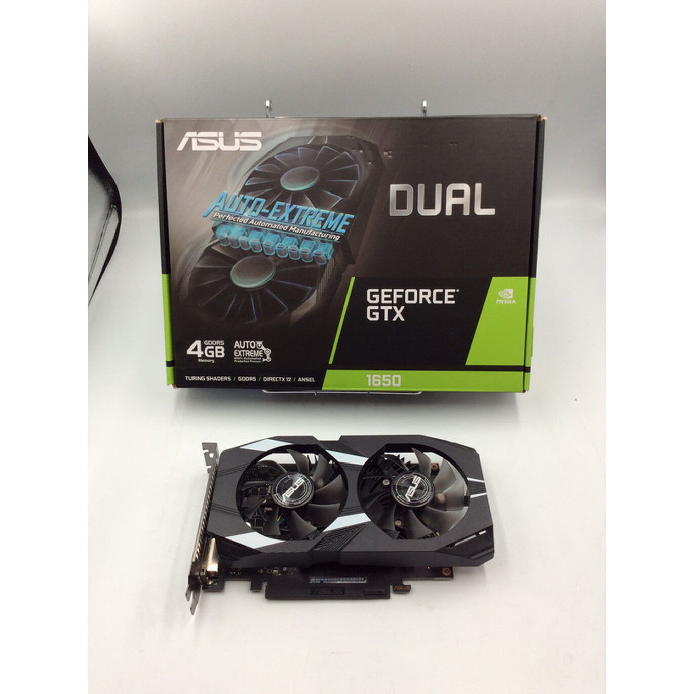中古 ASUS DUAL-GTX1650-O4G (GTX1650 4G GDR5) 139570 （331356