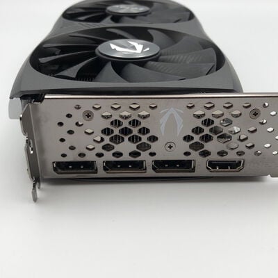 【甲府飯田店】中古  ZOTAC GeForce RTX4070 12GB GDDR6X ZT-D40700M-10B（RTX4070 12GB） 3480030296 