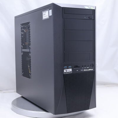 【通販センター】中古  THIRDWAVE GALLERIA KT(Intel Core i7 8700/16GB DDR4 (PC4)/SSD500GB/DVDマルチ/NVIDIA GeForce GTX 1660 Ti 6GB/W11H64 MAR) 203971 