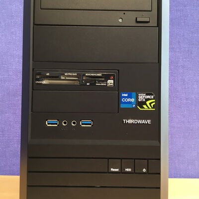 【松山環状枝松店】中古  Thirdwave MagnateXH(i7 11700/16GB/SSD500GB/HDD1TB/DVD-MULTI/GTX1650 4GB/W10H) 4560001082 
