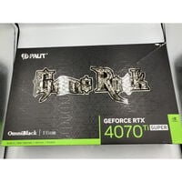 中古  Palit NED47TS019T2-1020Q (GeForce RTX 4070 Ti SUPER GameRock OmniBlack 16GB) 4510002074 