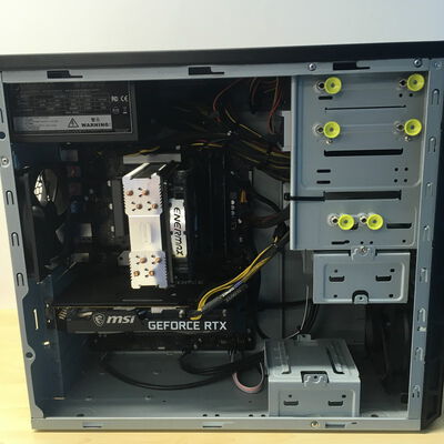 【博多店】中古  FRONTIER (i5 10400F/16GB/SSD1TB/DVDマルチ/RTX3060Ti/W10H) 3310005237 