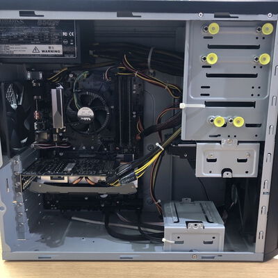 【甲府飯田店】中古  FRONTIER FRGAH370/WS166/NTK(i7 8700/16GB/SSD512GB/HDD2TB/GTX1660Ti) 4720001729 