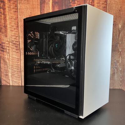 【富士青葉店】中古  自作PC(Ryzen 5 5600/16GB/SSD512GB/RX6600/W11H) 4580001077 