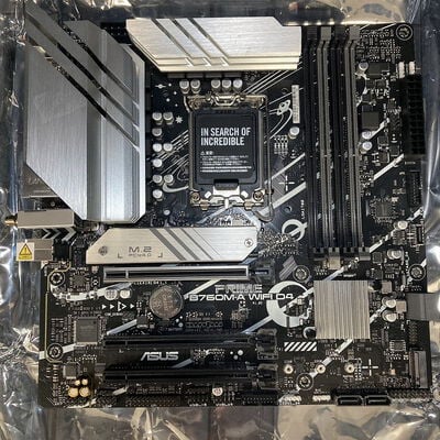【広島店】中古  ASUS B760M-A WIFI D4 (B760 1700 mATX DDR4) 3320004722 