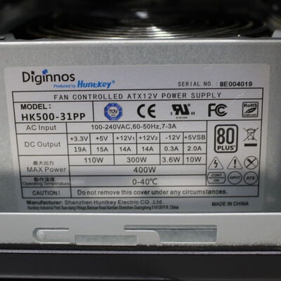 【通販センター】中古  THIRDWAVE Magnate EM041(Intel Core i5 8500/16GB/SSD2TB/DVDマルチ/NVIDIA GeForce GTX 1050 Ti 4GB/W11H64 MAR) 180479 