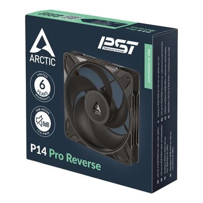 ARCTIC  P14 Pro Reverse ACFAN00329A (140mm ブラック リバースファン) 