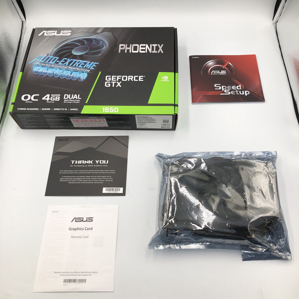 中古 ASUS PH-GTX1650-O4G (GTX1650 4G GDR5) 139571 （394990