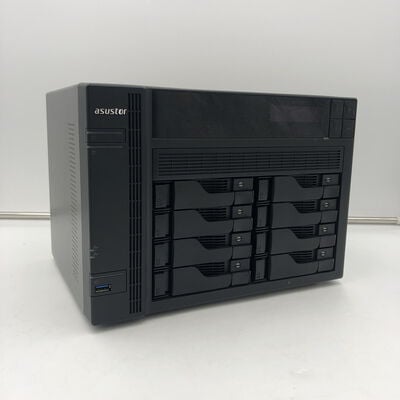 【福井日之出店】中古  asustor AS6208T(NASキット/８ベイ/ＳＡＴＡ） 5200001114 