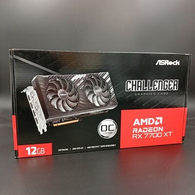 【大須店】中古  ASRock RX7700XT CL 12GO RX7700XT Challenger OC (RX7700XT 12G) 162739 