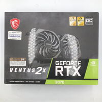 中古  【LHR版】MSI GeForce RTX 3070 VENTUS 2X 8G OC LHR (RTX3070 8GB) 146437 