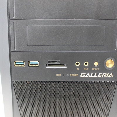 【通販センター】中古  THIRDWAVE GALLERIA KT(Intel Core i7 8700K/16GB DDR4 (PC4)/SSD500GB/なし/NVIDIA GeForce GTX 1070 Ti 8GB/W11H64 MAR) 191373 