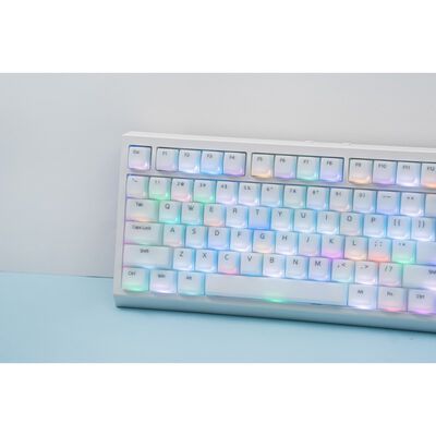 EPOMAKER  G84 PRO US EM-G84P-WH-CJ (ワイヤレスメカニカルゲーミングキーボード ホワイト) 