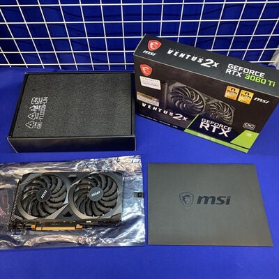 【横浜駅前店】中古  【LHR版】MSI GeForce RTX 3060 Ti VENTUS 2X OCV1 (RTX3060Ti 8GB) 3400009195 