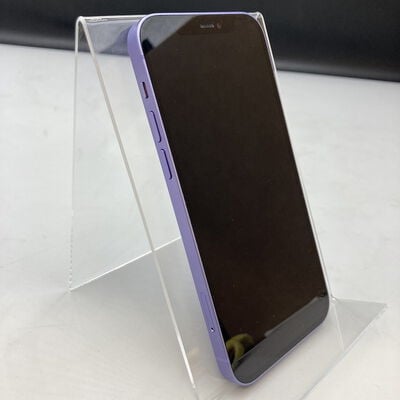 【熊本浜線店】中古  【SIMロック解除済み】【docomo】Apple iPhone12 6.1インチ 256GB (パープル)  MJNK3J/A 155804 