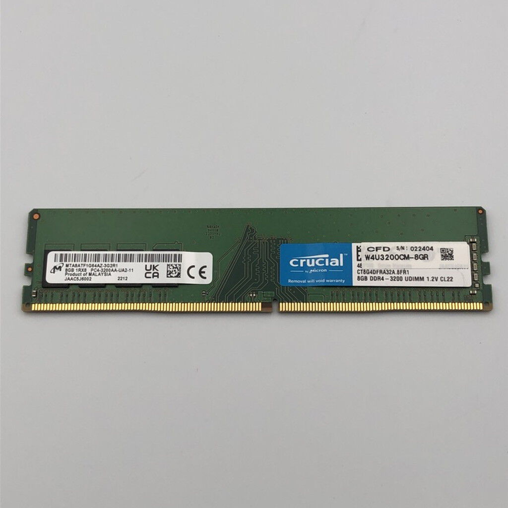 中古 PC4-25600 8GB デスクトップ用(DDR4-3200) 140727 （368524