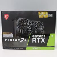 中古  【LHR版】MSI GeForce RTX 3060 Ti VENTUS 2X 8G OCV1 LHR(RTX3060Ti 8GB) 3210014283 
