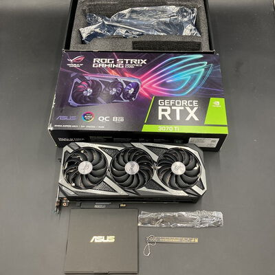 【熊本浜線店】中古  ASUS ROG-STRIX-RTX3070TI-O8G-GAMING (RTX3070Ti 8GB) 146266 