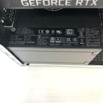 【徳島住吉店】中古  HP OMEN 25L(i7 10700F/16GB/SSD512GB/HDD2TB/RTX3060Ti/W11P) 5230001184 