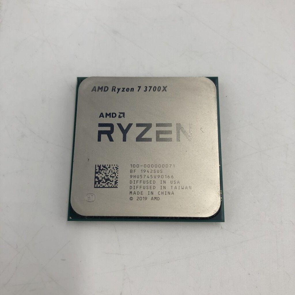 中古 AMD Ryzen 7 3700X (AM4/3.6/36M/C8/T16/65W) 140025 （382019