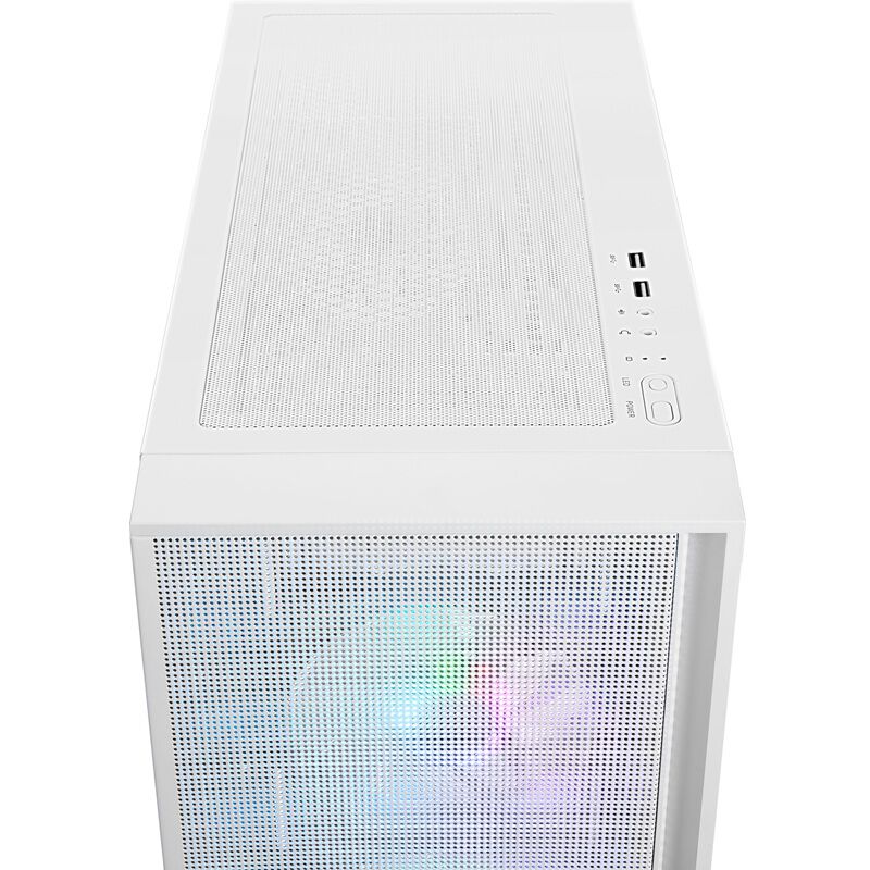 MSI MAG FORGE 320R AIRFLOW WHITE (ATX ガラス ホワイト) ｜ パソコン