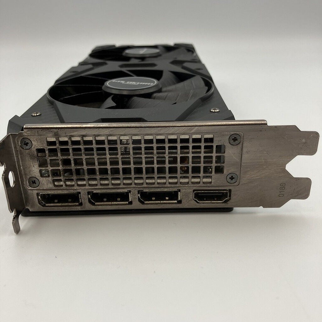 中古 【LHR版】玄人志向 GG-RTX3060Ti-E8GB/DF/LHR (RTX3060Ti 8GB