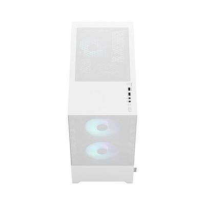 Fractal Design  Pop Mini Air RGB White TG Clear Tint FD-C-POR1M-01 (MicroATX) 