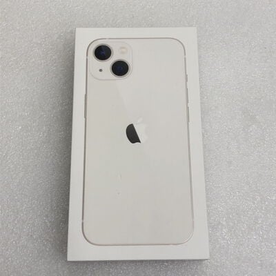 【甲府飯田店】中古  【au版SIMフリー】Apple iPhone13 6.1インチ 128GB (スターライト) MLND3J/A 147331 