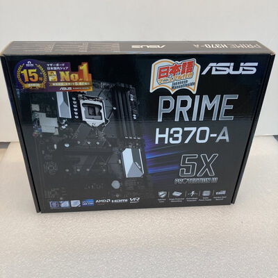 【京都店】中古  ASUS PRIME H370-A (H370 1151 ATX DDR4) 137000 