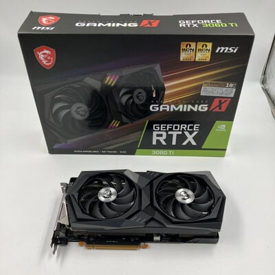 【なんば店】中古  MSI GeForce RTX 3060 Ti GAMING X 8G LHR（RTX3060Ti 8GB） 3480038897 
