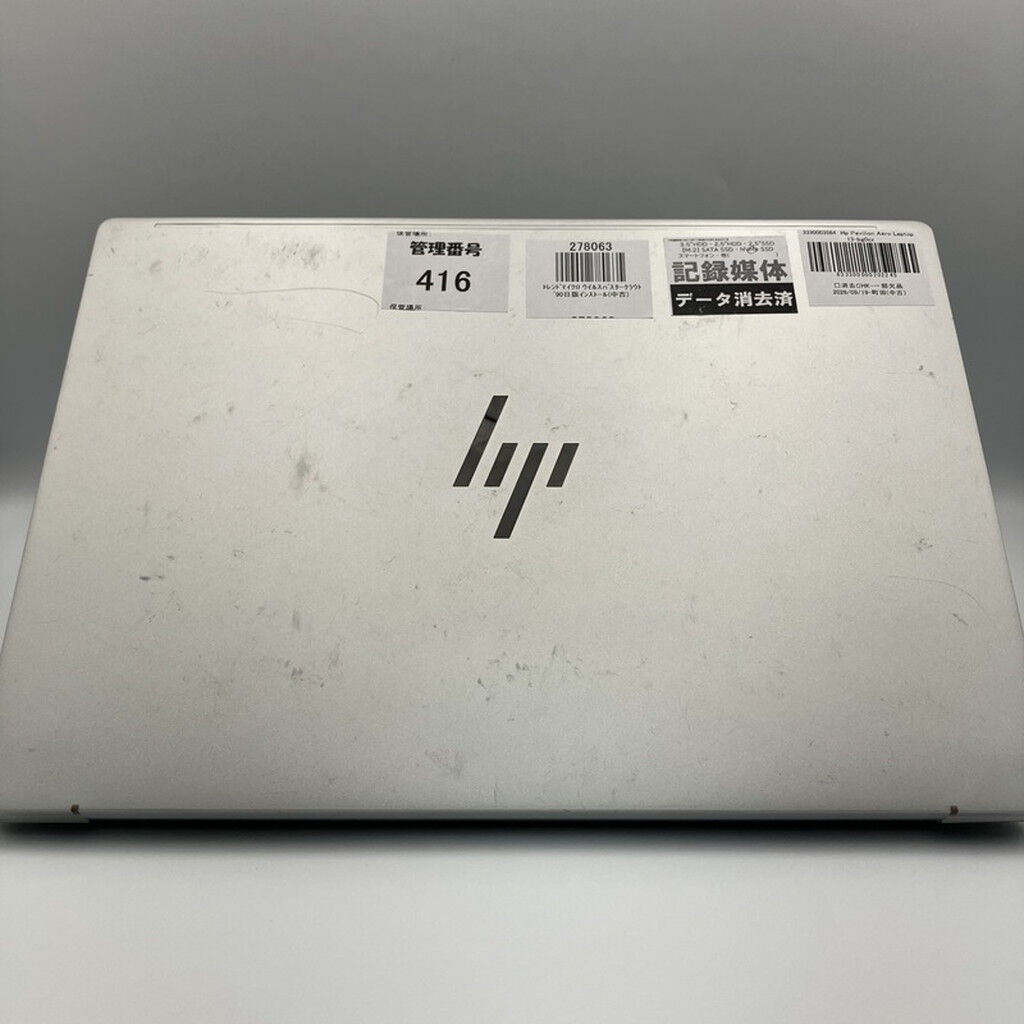 中古 Hp Pavilion Aero Laptop 13-bg0xxx 3330003584 （400456