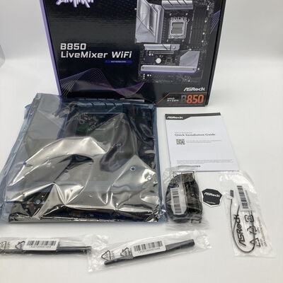 【神戸・三宮店】中古  ASRock B850 LiveMixer WiFi (B850 AM5 ATX DDR5) 175466 