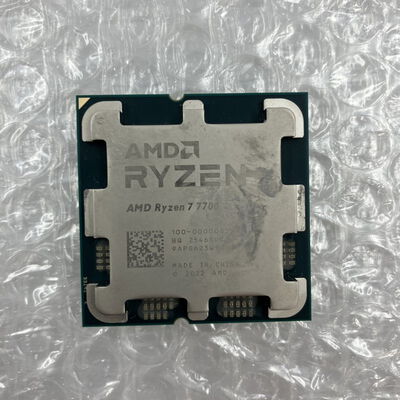 【秋葉原本店】中古  AMD Ryzen 7 7700 (AM5/3.8GHz/40M/C8/T16/65W) 154483 