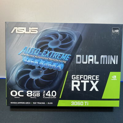 【大宮店】中古  ASUS DUAL-RTX3060TI-O8G-MINI-V2 1250007040 