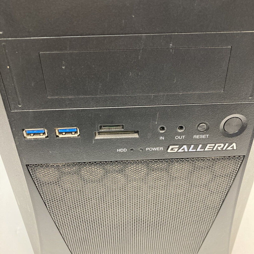 中古 GALLERIA ZF(i7 9700K/16GB/SSD1TB+500GB/HDD3TB/RTX2070