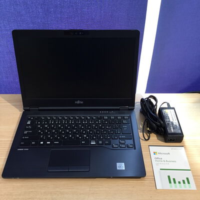 【松山環状枝松店】中古  FUJITSU LIFEBOOK U7410 (INTEL Core i5 10310U 1.7GHz/16GB/SSD256GB/-/オンボード/14/1366x768/Wi-Fi/WEBCAM/W11H64/Microsoft Office Home and Business 2024付) 180536 